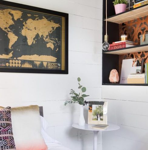 Downtown Minimalist Cord Pendant Light | Photo Courtesy of Kim Lewis Designs 